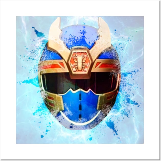 NAVY BLUE RANGER IS THE GOAT NINJA STORM Wall Art by TSOL Games